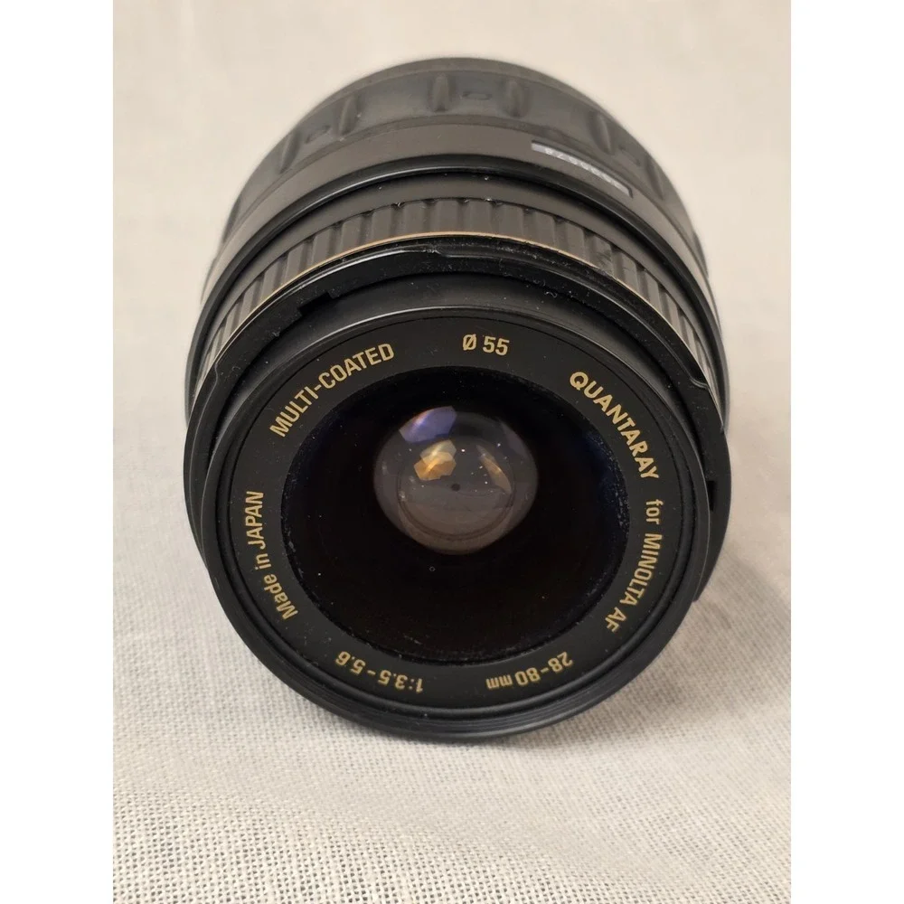 Quantaray - 28-80mm F/3.5-5.6 Lens - For‎ Minolta AF